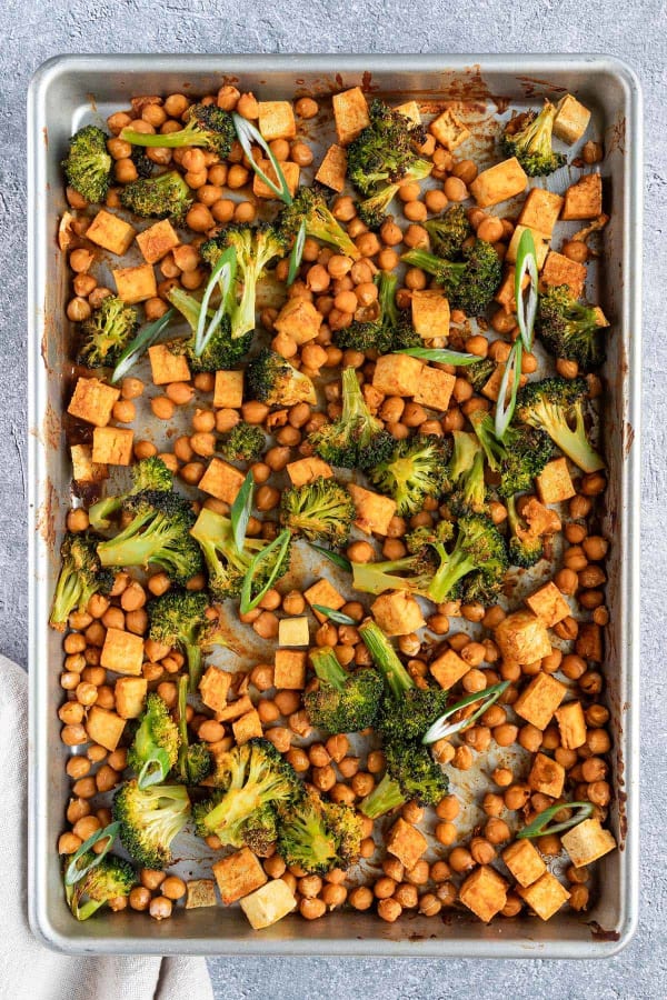 Roasted Tofu and Veggies cover