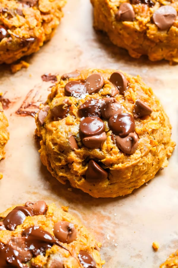 Pumpkin Oatmeal Chocolate Chip Cookies cover
