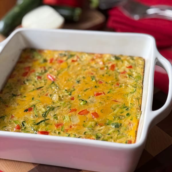 Red & Green Christmas Casserole cover