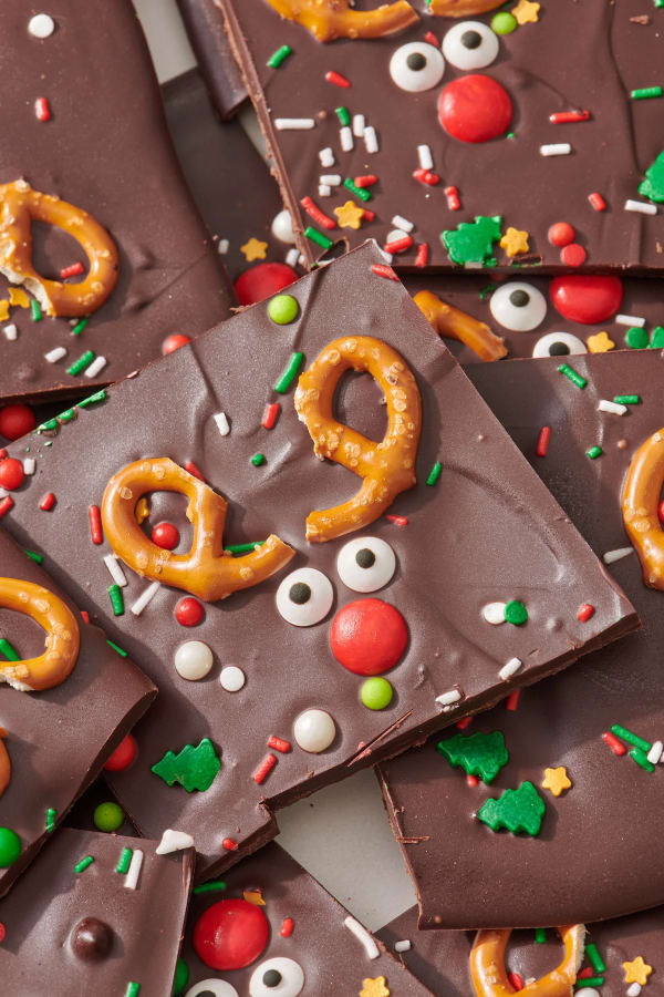 Chocolate Reindeer Bark cover