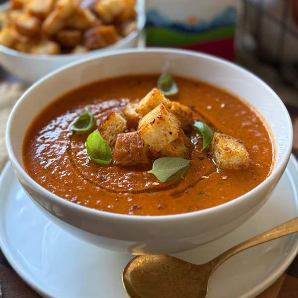Creamy Roasted Tomato Soup cover