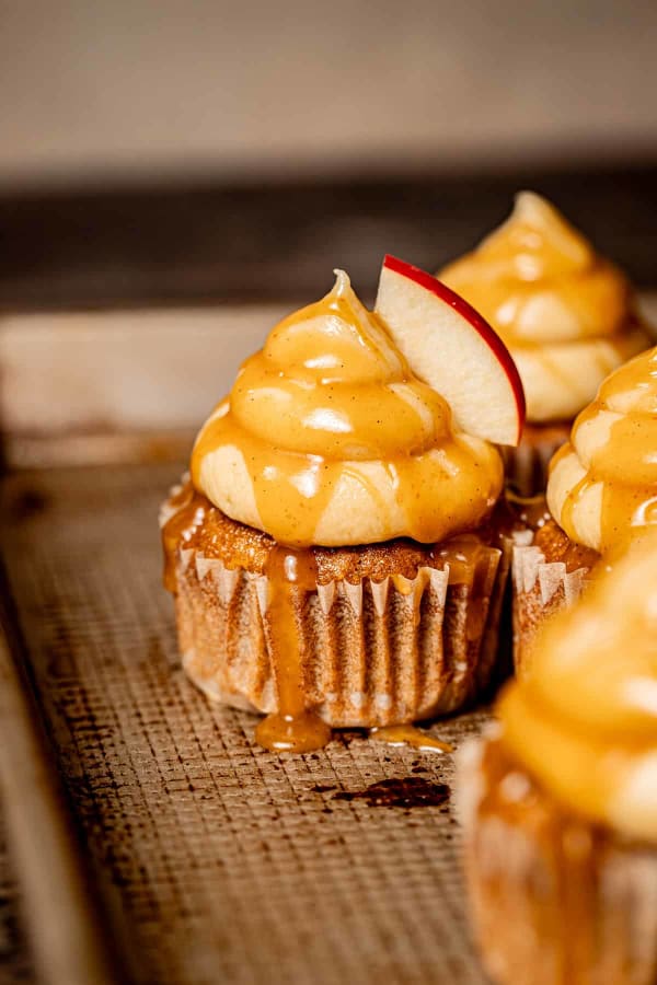 Salted Caramel Apple Cupcakes cover