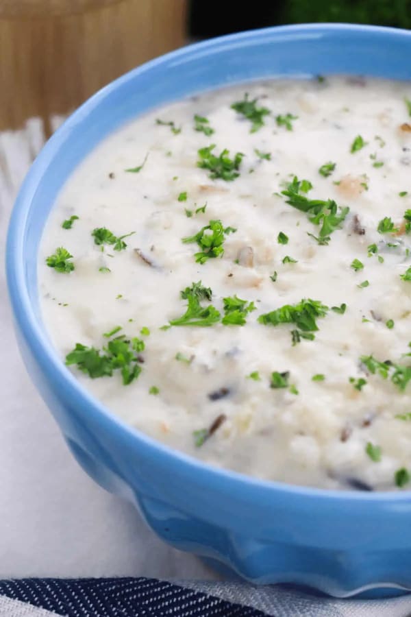 Creamy Chicken and Rice Soup cover