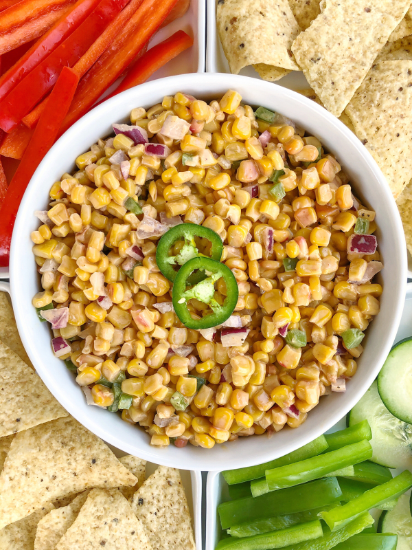 Vegan Street Corn Dip cover