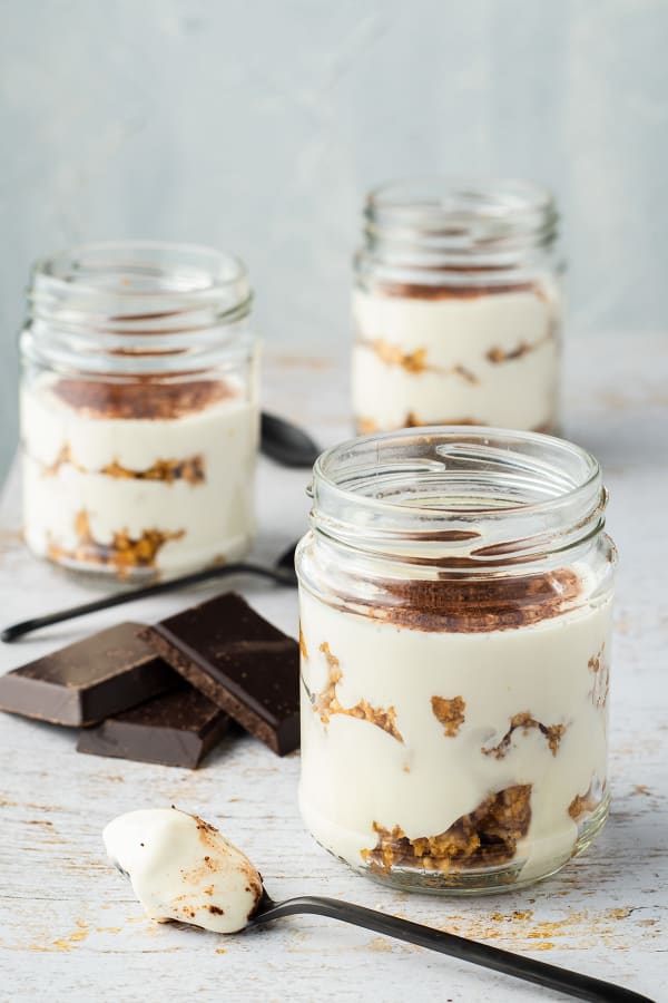 Fitness Tiramisu in a Glass cover