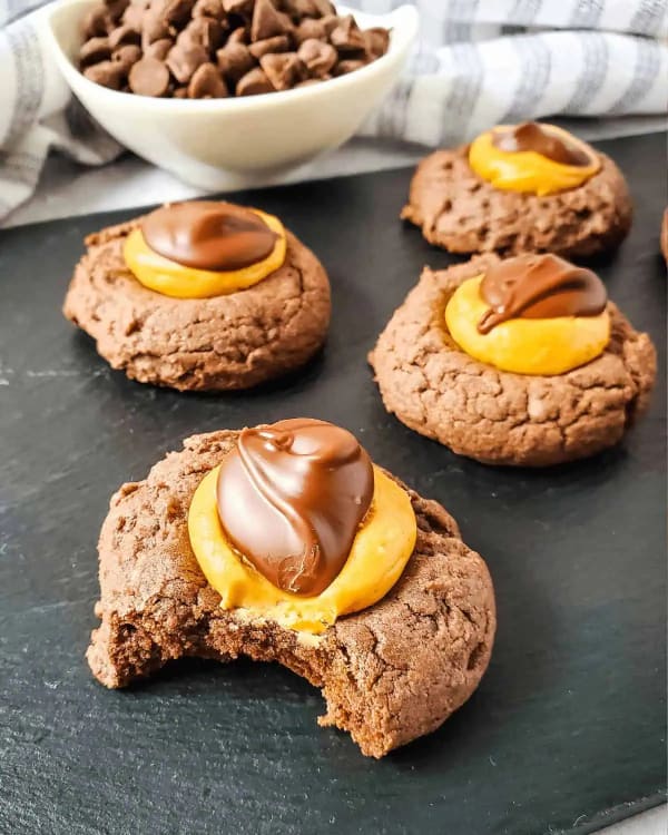 Buckeye Brownie Cookies cover