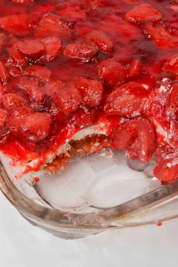 Strawberry Pretzel Jello Salad cover