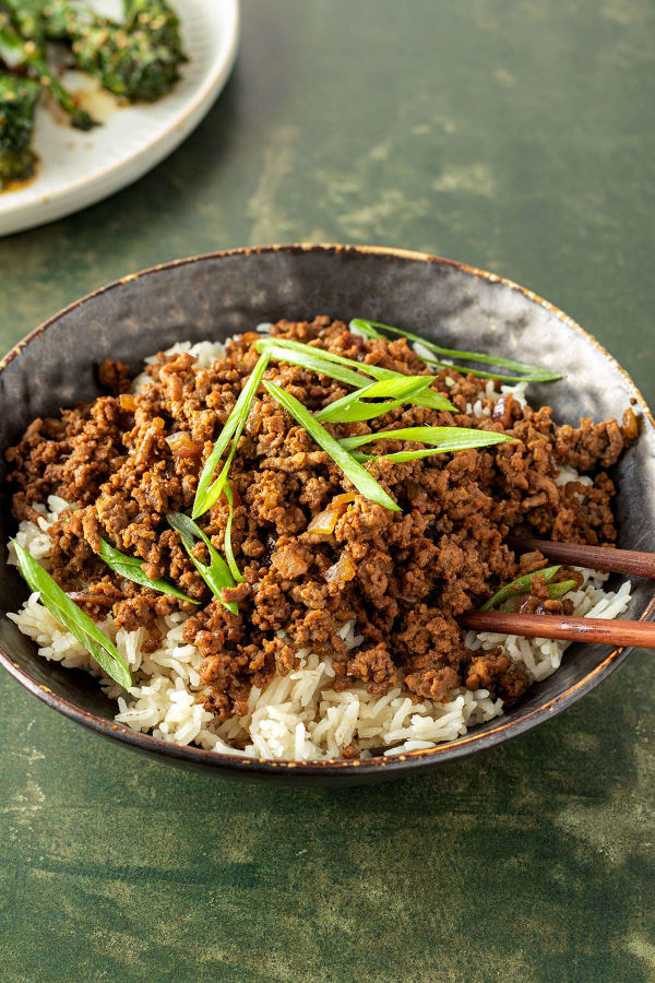 Asian-Style Minced Beef Stir Fry cover