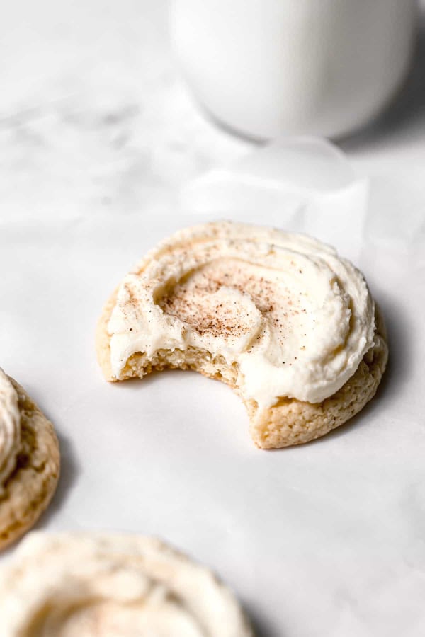 Frosted Eggnog Cookies cover
