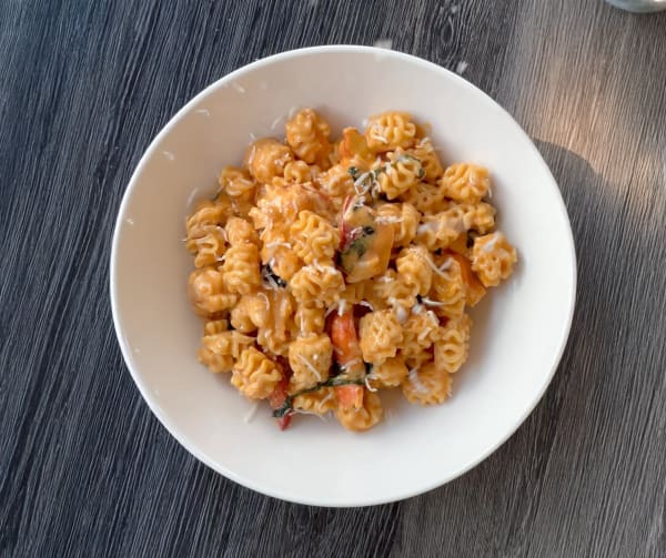 Vodka Sauce with Lobster and Radiatore Pasta cover