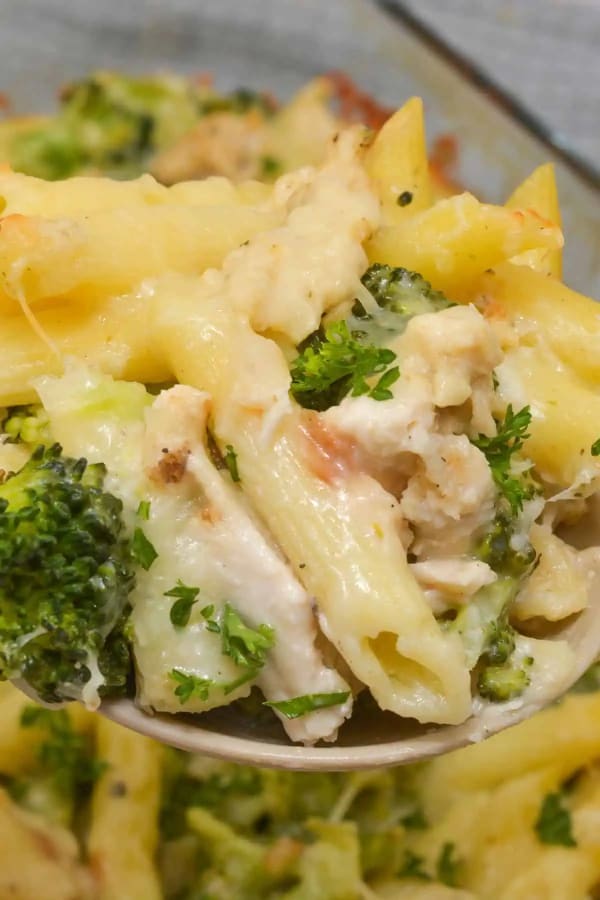 Baked Chicken and Broccoli Alfredo cover