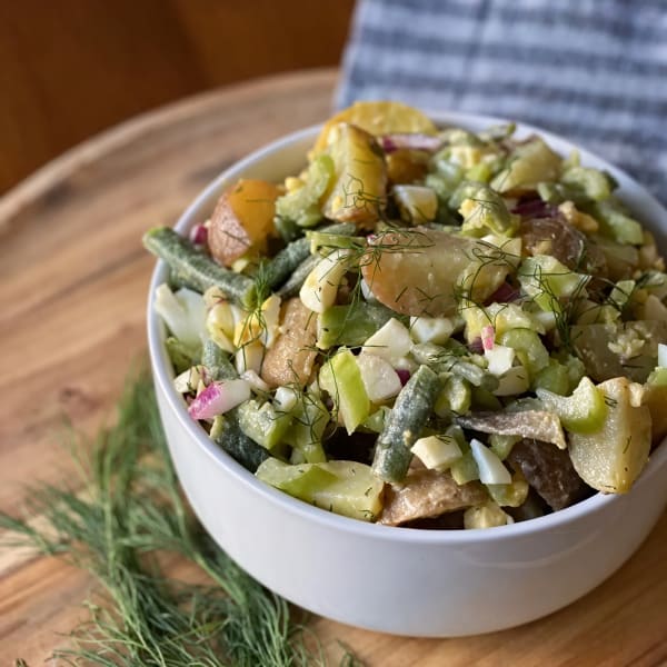 Potato Salad with Lemon Dill Vinaigrette cover