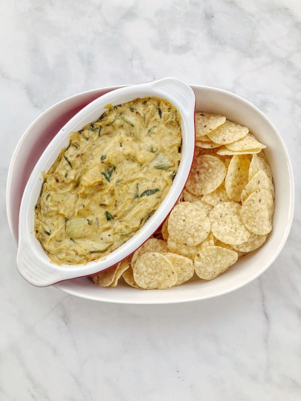 Vegan Spinach Artichoke Dip cover