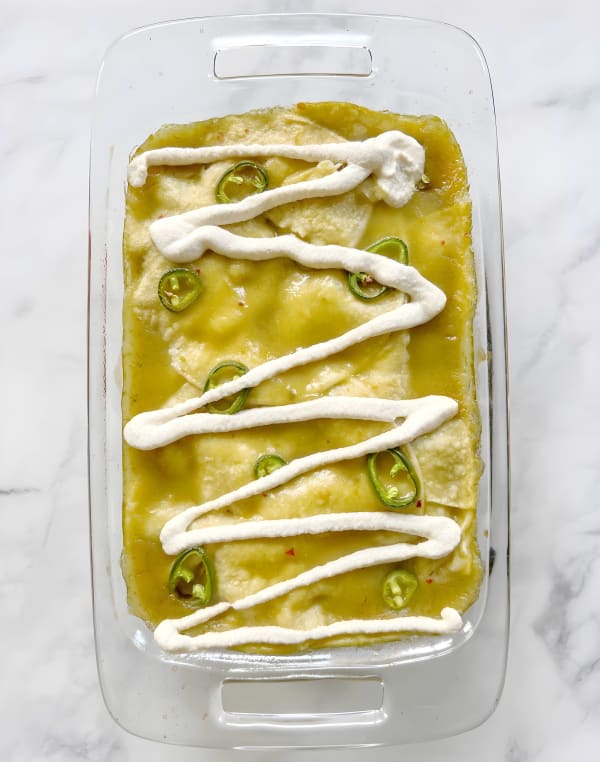 Dairy Free Enchilada Casserole cover