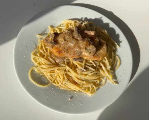 Chicken Marsala Pasta cover