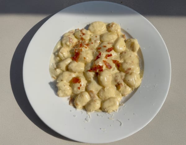 Gorgonzola Gnocchi with Crispy Prosciutto cover