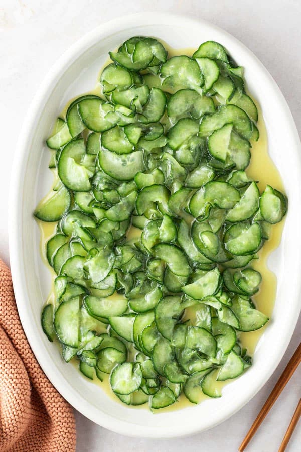 Sweet-and-Sour Cucumber Salad cover