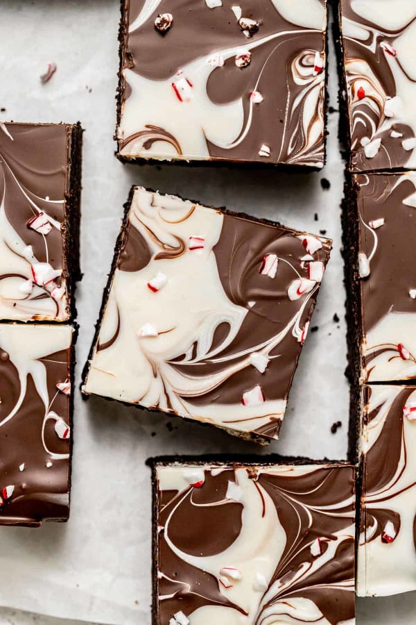 Peppermint Bark Brownies cover