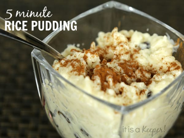5 Minute Rice Pudding cover