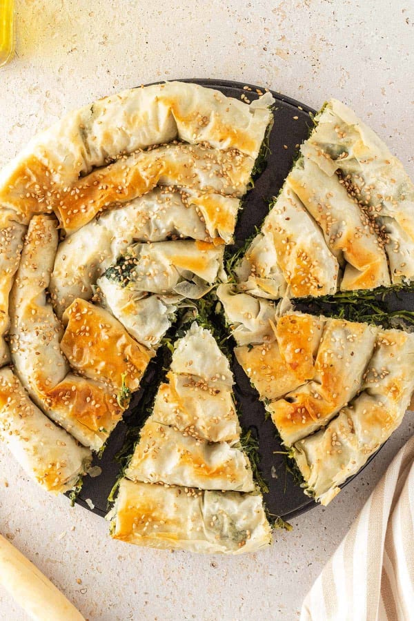 Greek Spinach Pie cover