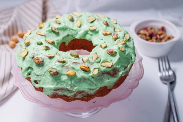 Pistachio Bundt Cake cover