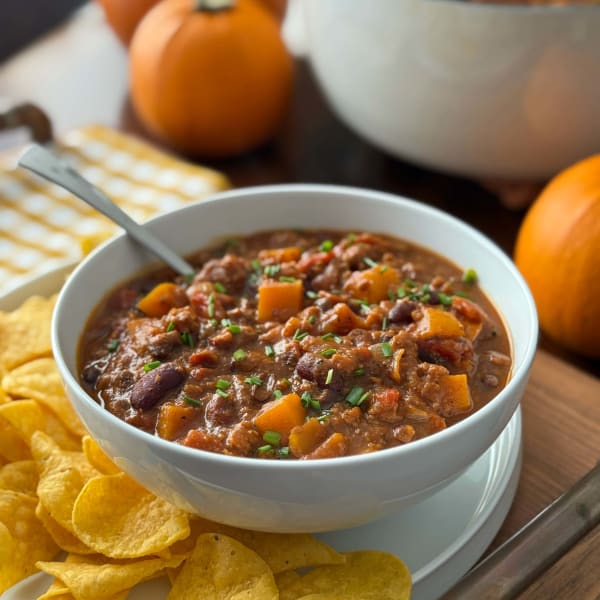 Vegetarian Pumpkin Chili cover