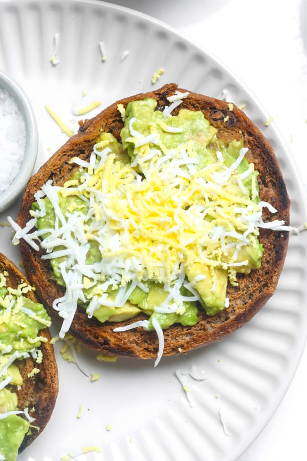 Grated Egg Avocado Toast cover