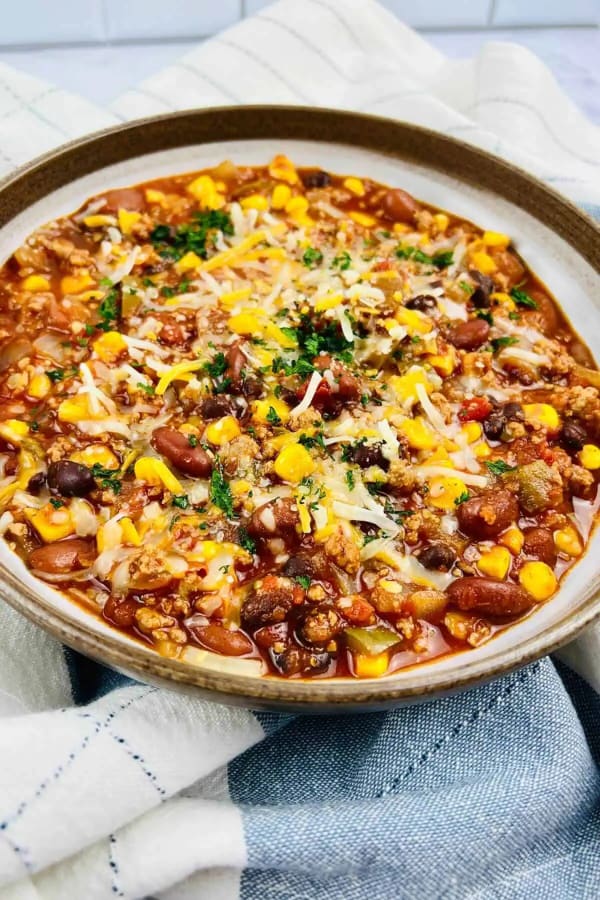 Slow Cooker Taco Chili cover