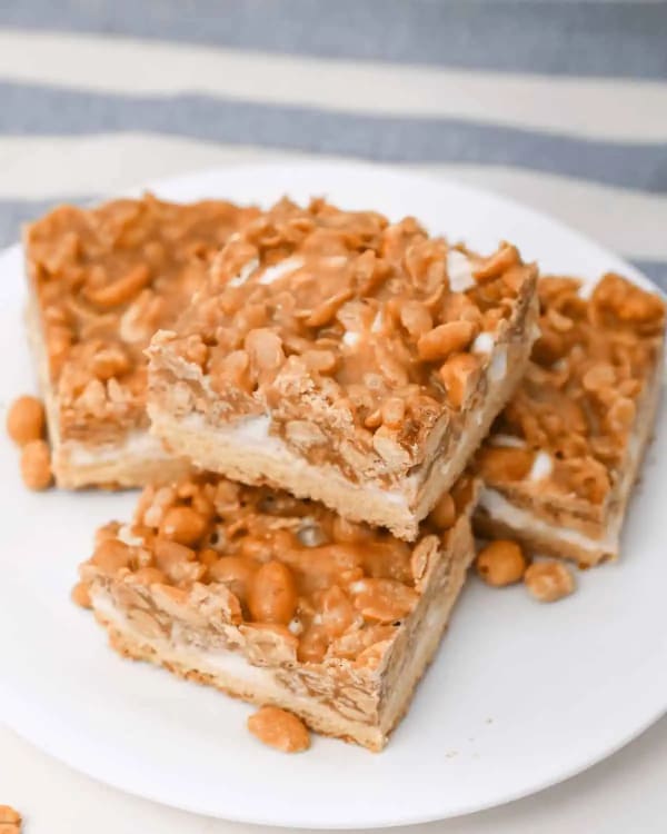 Crunchy Peanut Butter Bars cover