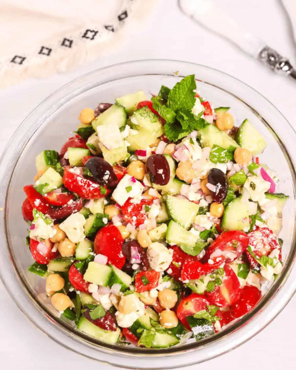 Chickpea Feta Salad cover