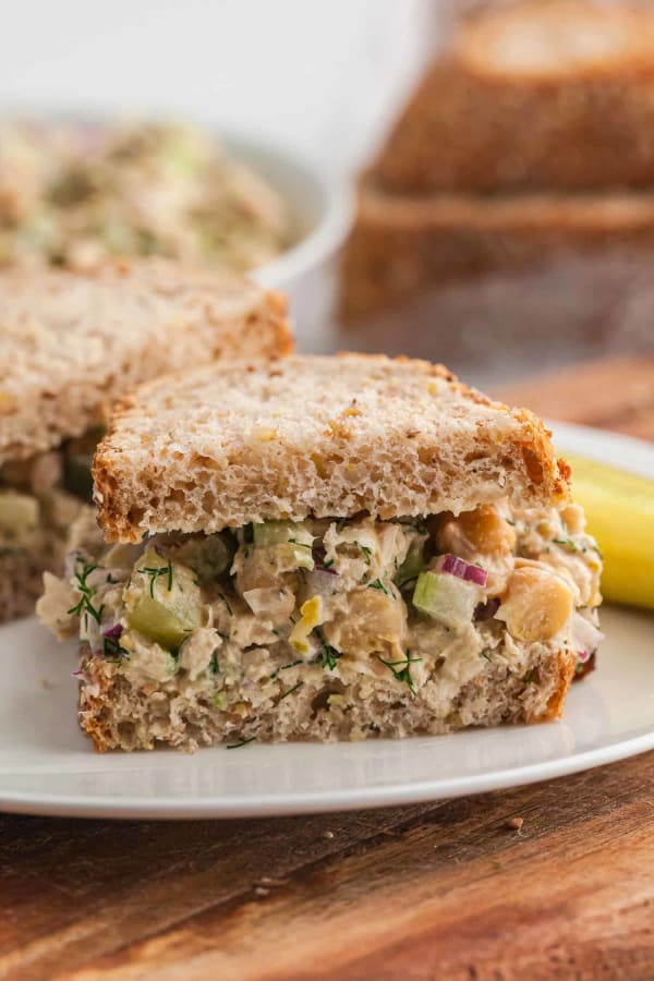 Chickpea Tuna Salad cover