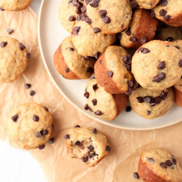 Mini Chocolate Chip Banana Muffins cover
