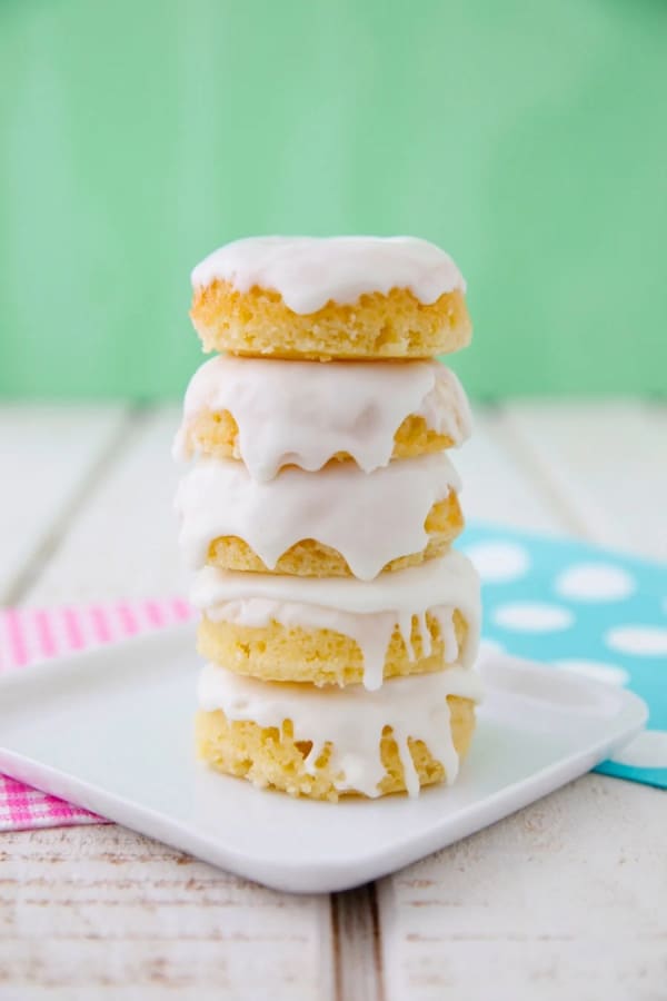 Lemon Pound Cake Mini Doughnuts cover