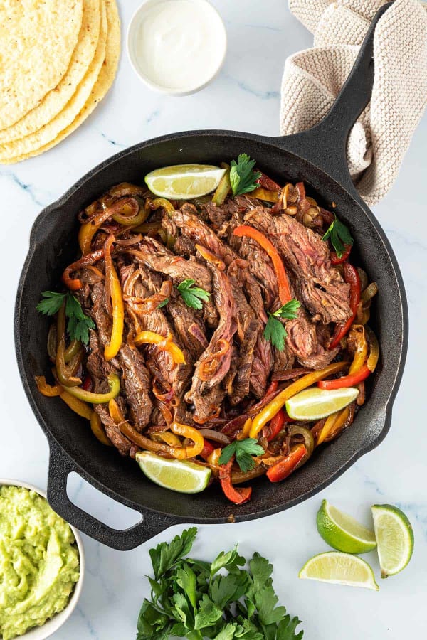 Authentic Mexican-Style Beef Fajitas cover