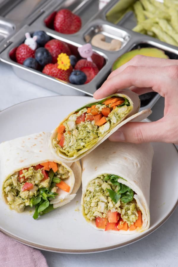 Chicken Pesto Wraps cover