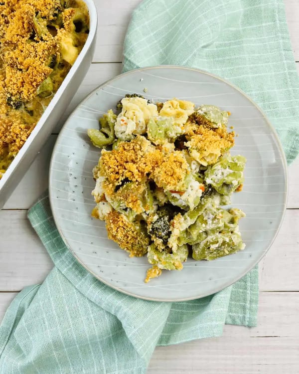 Chicken and Cheese Tortellini Bake cover