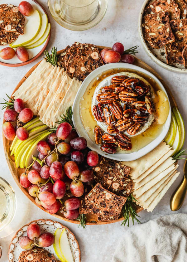 Honey Baked Camembert with Pecans cover