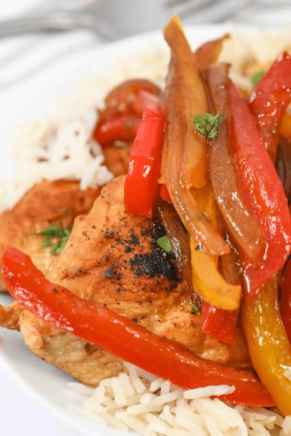 Balsamic Chicken and Peppers cover