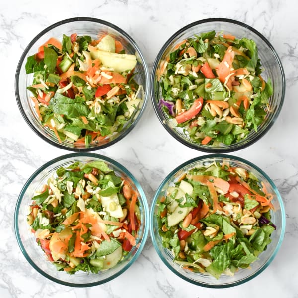 Meal Prep Chopped Thai Salad with Easy Peanut Dressing cover