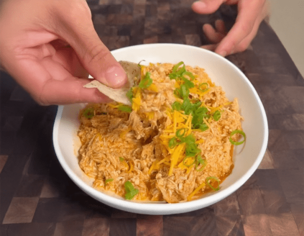 High Protein Buffalo Chicken Dip cover