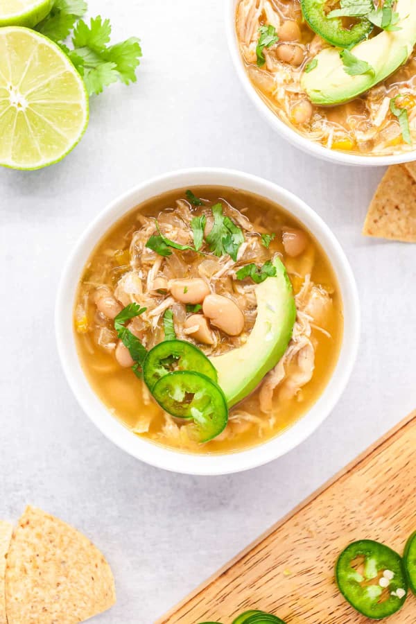 White Bean Chicken Chili cover