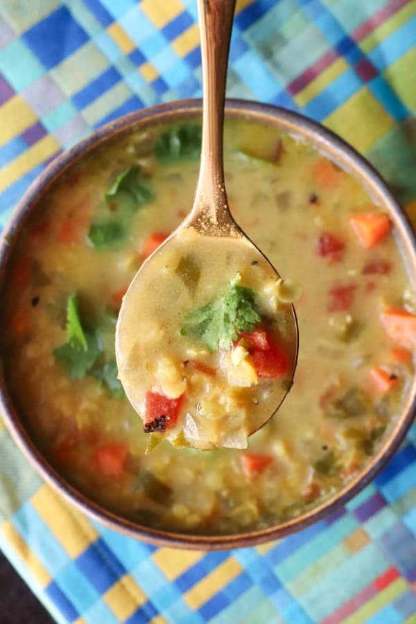 Coconut Curried Red Lentil Soup (Plant-Based) cover