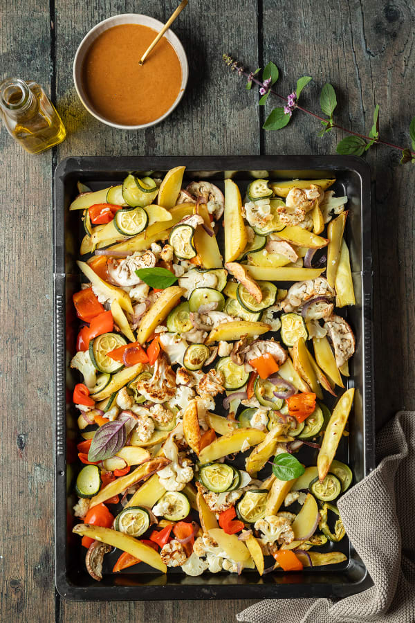 Roasted Vegetables with Potatoes cover