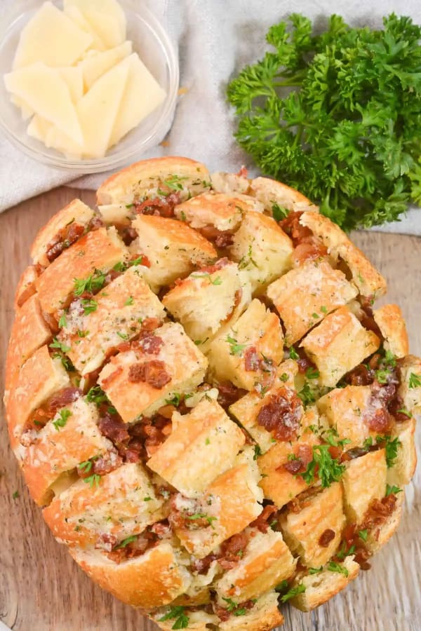 Bacon Ranch Pull Apart Bread cover