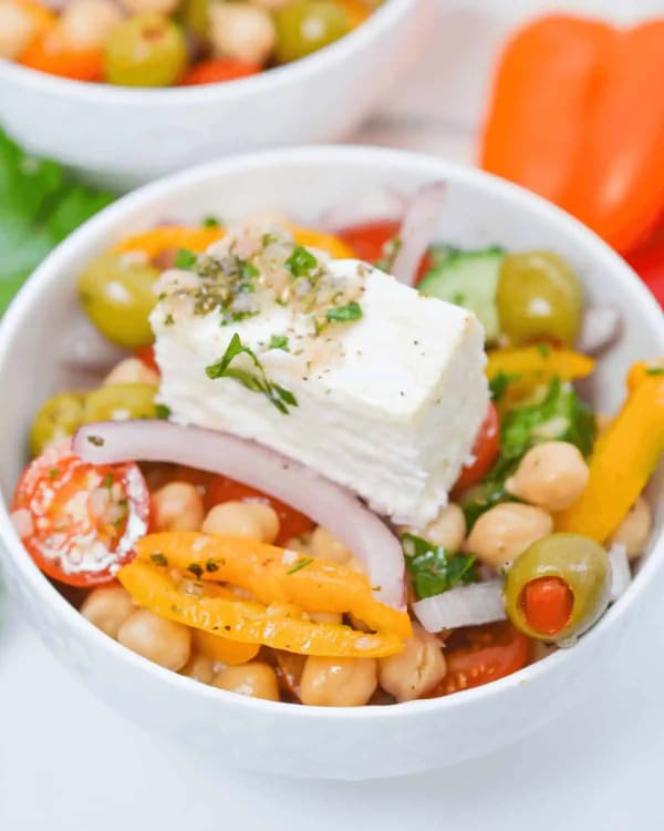 Greek Chickpea Salad cover