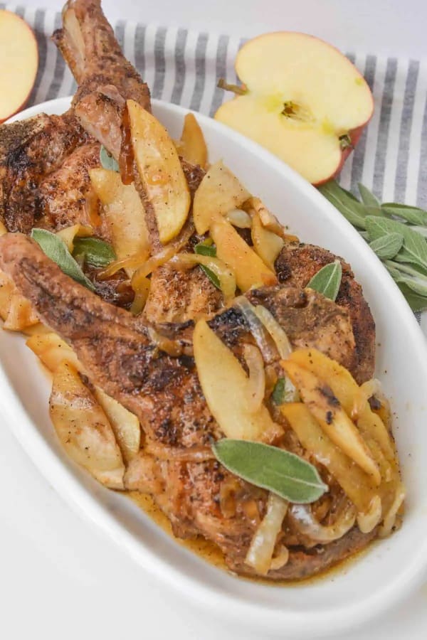 Baked Pork Chops and Apples cover