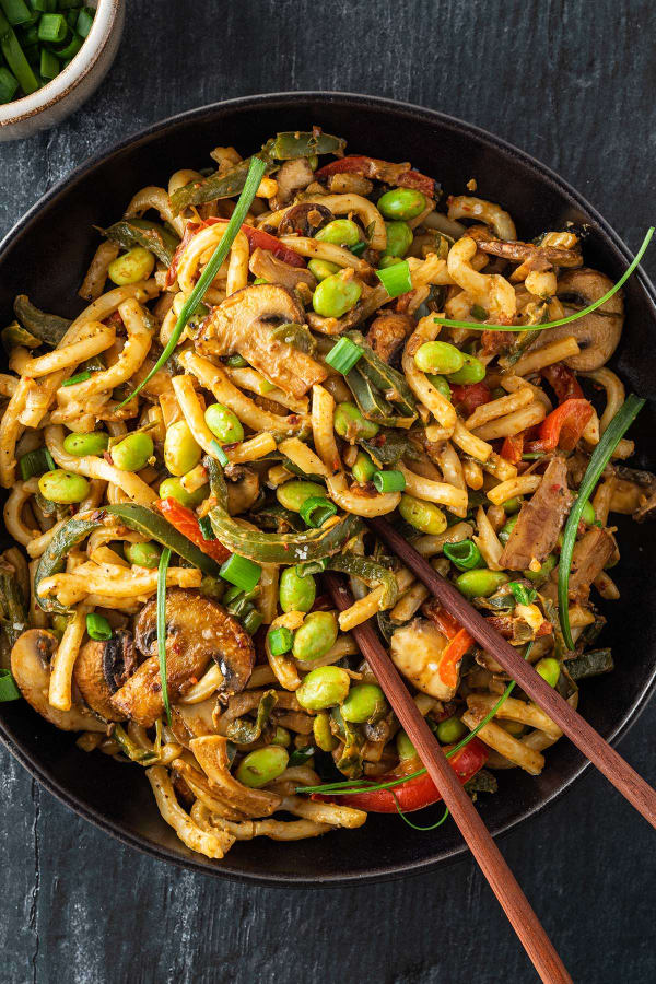 Asian One-Pot Pasta with Edamame cover