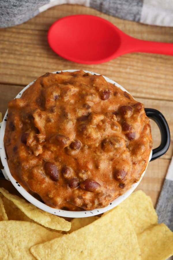 Crockpot Chili Cheese Dip cover