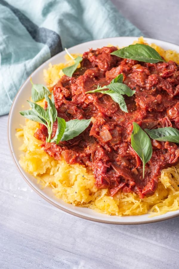 Spaghetti Squash Marinara cover