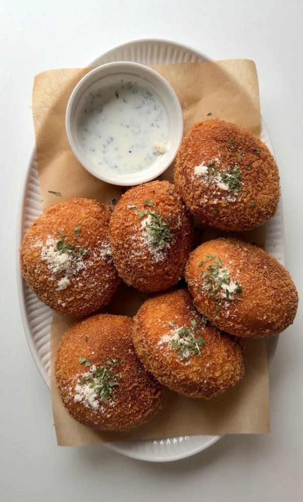 Garlic Parmesan Steak Croquette Bread cover